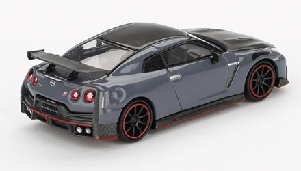 Машинка Premium MINI GT Nissan GT-R Nismo 2024 1:64 MGT00868-CH Grey - Retromagaz, image 3