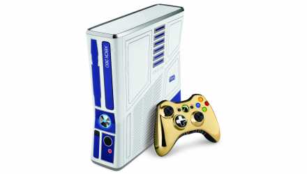 Консоль Microsoft Xbox 360 S Star Wars Limited Edition Freeboot 500GB White Blue + 5 Вбудованих Ігор Б/У - Retromagaz, image 1