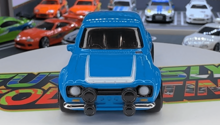 Тематическая Машинка Hot Wheels 1970 Ford Escort RS1600 Brian O'Conner Fast & Furious 1:64 JBY32 Blue - Retromagaz, image 5