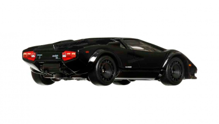 Машинка Premium Hot Wheels Lamborghini Countach LP 5000 QV Chase Jay Leno's Garage 1:64 HCK10 Black - Retromagaz, image 3