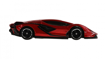 Тематична Машинка Hot Wheels Lamborghini Sian FKP 37 Hybrid Speed 1:64 JCB77 Red - Retromagaz, image 3