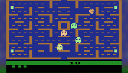 Игра Atari 2600 Pac-Man Black Б/У - Retromagaz, image 4