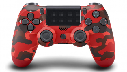 Геймпад Бездротовий RMC PlayStation 4 DoubleShock 4 Red Camo Б/У - Retromagaz, image 1