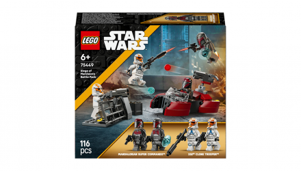 Конструктор Lego Боевой Комплект «Осада Мандалора» Star Wars 75449 Новый - Retromagaz, image 1
