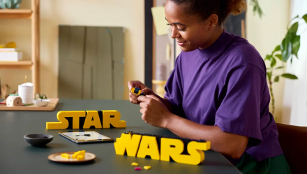 Конструктор Lego Brick-Built Star Wars Logo Логотип з Кубиків Star Wars 75407 Новий - Retromagaz, image 5