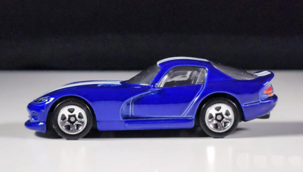 Машинка Базова Hot Wheels '96 Dodge Viper GTS Then and Now 1:64 HYW50 Blue - Retromagaz, image 3