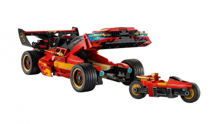 Конструктор Lego Без Фігурок Переслідувач Ніндзя X-1 15-та річниця Ninjago 71867 Новий - Retromagaz, image 4