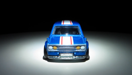 Машинка Premium Hot Wheels '71 Datsun Bluebird 510 Wagon 50th Anniversary Throwback 1:64 FLF36 Blue - Retromagaz, image 5