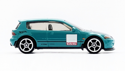 Тематическая Машинка Hot Wheels '92 Honda Civic EG Honda 1:64 HDH20 Turquoise - Retromagaz, image 4