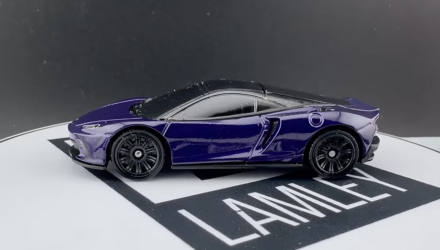 Тематическая Машинка Matchbox 2024 McLaren GTS Moving Parts 1:64 JHV28 Purple - Retromagaz, image 3
