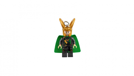 Брелок Lego Loki (Pearl Dark Gray Suit) Super Heroes 854294 Новый - Retromagaz, image 1