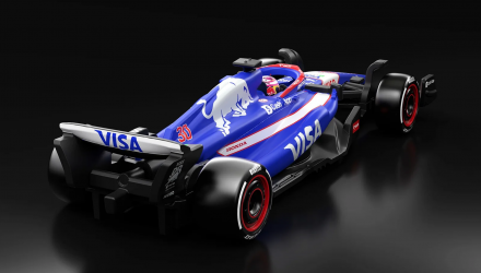 Машинка Premium Hot Wheels Visa Cash App RB Formula One Team (#30) Formula One 1:64 JBM24 Blue - Retromagaz, image 2