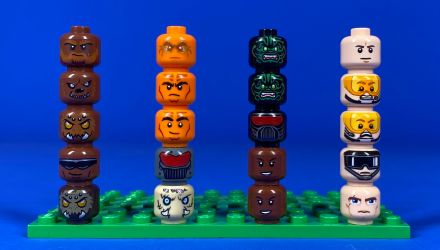 Голова Lego Разные Серии в Ассортименте 3626pbxxxx Б/У - Retromagaz, image 3