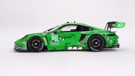 Машинка Premium MINI GT Porsche 911 GT3 R #80 2023 IMSA Sebring 12Hr 1:64 MGT00713-MJ Green - Retromagaz, image 3