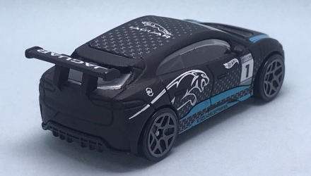 Машинка Базовая Hot Wheels Jaguar I-Pace eTrophy Green Speed 1:64 HKH60 Black - Retromagaz, image 3