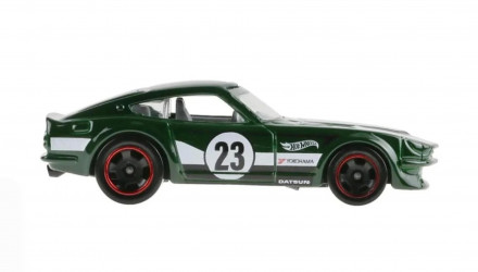Машинка Базовая Hot Wheels Datsun 240Z Then and Now 1:64 JJL53 Green - Retromagaz, image 3