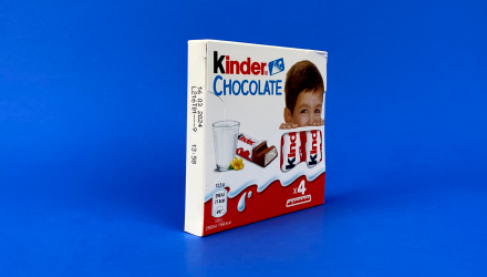 Шоколад Молочный Kinder Chocolate 4 Pieces 50g - Retromagaz, image 2