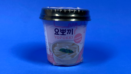 Токпокі Yopokki со Вкусом Карбонары в Стакане Неострая 120g - Retromagaz, image 1