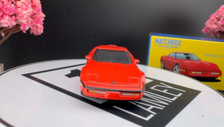 Машинка Premium Matchbox 1990 Chevy Corvette ZR1 Collectors 1:64 JJV94 Red - Retromagaz, image 4