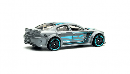 Машинка Базовая Hot Wheels '20 Dodge Charger Hellcat Nightspeed 1:64 JJJ87 Grey - Retromagaz, image 3