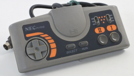 Геймпад Дротовий NEC PC Engine PI-PD8 Turbo Pad Orange Grey 1.2m Б/У - Retromagaz, image 2