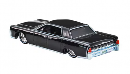 Машинка Premium Hot Wheels The Matrix '64 Lincoln Continental Pop Culture 1:64 JHW89 Black - Retromagaz, image 4