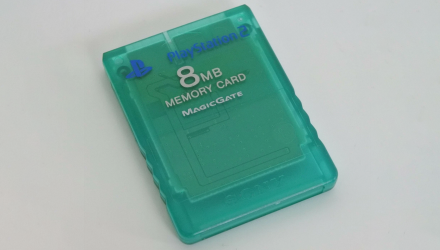 Карта Памяти Sony PlayStation 2 SCPH-10020 Emerald 8MB Trans-Green Б/У - Retromagaz, image 1
