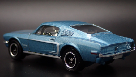Машинка Велике Місто Matchbox 1968 Ford Mustang Fastback Showroom 1:64 JHN47 Blue - Retromagaz, image 3