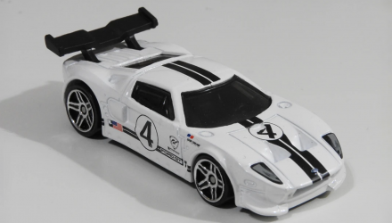 Тематическая Машинка Hot Wheels Ford GT Gran Turismo 1:64 FKF33 White - Retromagaz, image 6