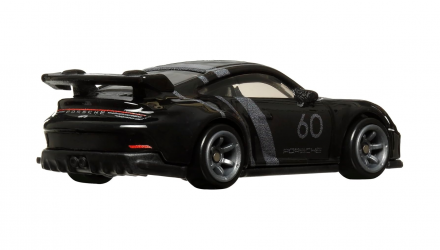 Машинка Premium Hot Wheels Porsche 911 GT3 Chase Speed Machines 1:64 HKC45 Black - Retromagaz, image 2