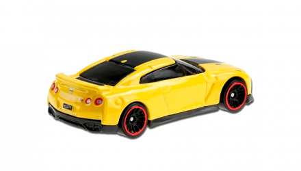 Машинка Базовая Hot Wheels '17 Nissan GT-R (R35) Then and Now 1:64 GTB34 Yellow - Retromagaz, image 3