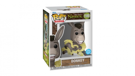 Фигурка FUNKO POP! Donkey Glitter Shrek Осел Шрек 117mm 81172 - Retromagaz, image 1