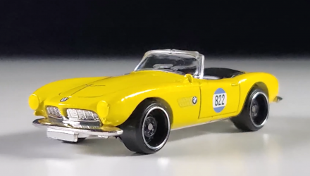 Машинка Базовая Hot Wheels BMW 507 Roadsters 1:64 HTC15 Yellow - Retromagaz, image 1