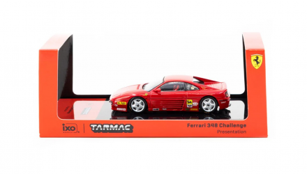 Машинка Premium Tarmac Works Ferrari 348 Challenge Presentation 1:64 T64-082-PRE Red - Retromagaz, image 4