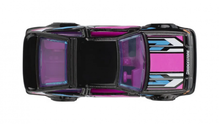 Тематическая Машинка Hot Wheels Toyota AE-86 Corolla Neon Speeders 1:64 JCB03 Black - Retromagaz, image 5
