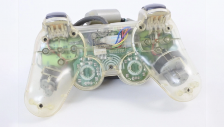 Геймпад Проводной Sony PlayStation 1 SCPH-1200 DualShock Clear Crystal 2m Б/У - Retromagaz, image 2