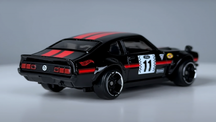 Тематична Машинка Hot Wheels Custom Ford Maverick Vintage Racing Club 1:64 HRT81/HRV09 Black - Retromagaz, image 3