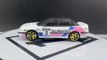 Тематична Машинка Matchbox 1993 Subaru Legacy RS Moving Parts 1:64 JHV33 White - Retromagaz, image 3