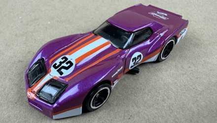 Машинка Базовая Hot Wheels '76 Greenwood Corvette Modified 1:64 HTB67 Purple - Retromagaz, image 1