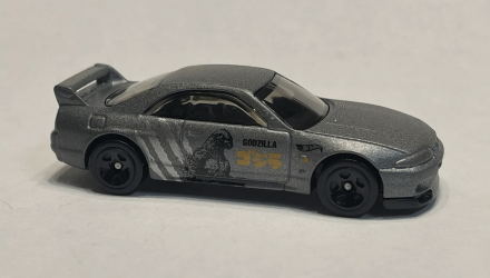 Машинка Базова Hot Wheels Nissan Skyline GT-R R33 Godzilla J-Imports 1:64 HTD96 Grey - Retromagaz, image 2