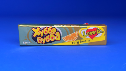 Жувальна Гумка Love is... х Hubba Bubba Пластинки з Татуюванням 17g - Retromagaz, image 2