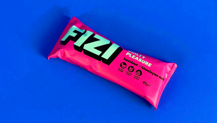 Батончик Fizi Шоколадный Guilty Pleasure Hazelnut & Himalayan Salt 45g - Retromagaz, image 2