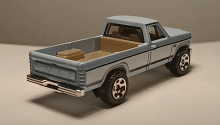 Машинка Большой Город Matchbox 1986 Ford F-150 Highway 1:64 HYC15 Blue - Retromagaz, image 3