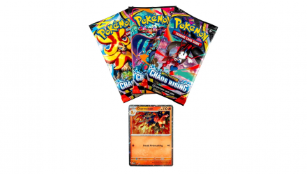 Картки Коллекционная Игра Pokemon Mega Evolution Chaos Rising 3 Pack Blister - Retromagaz, image 3