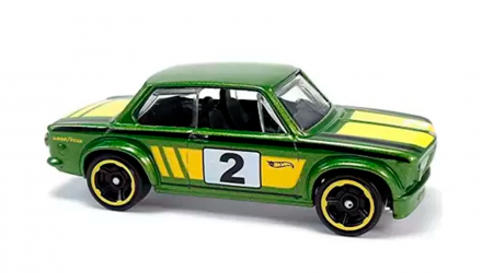 Тематическая Машинка Hot Wheels BMW 2002 BMW 1:64 DJM83 Green - Retromagaz, image 5