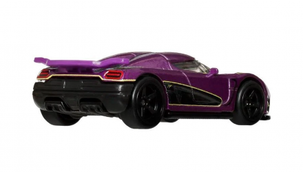 Машинка Premium Hot Wheels Koenigsegg Agera R Timeless Icons 1:64 JBK93 Purple - Retromagaz, image 2