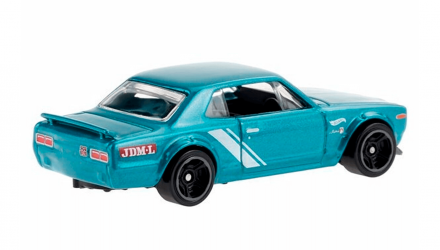 Машинка Базовая Hot Wheels Nissan Skyline H/T 2000GT-X J-Imports 1:64 HCV11 Green - Retromagaz, image 3