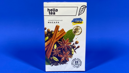 Чай Пакетированный Черный Hello Tea Масала 40g - Retromagaz, image 4