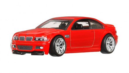 Машинка Premium Hot Wheels BMW M3 (E46) AutoStrasse 1:64 HCK19 Red - Retromagaz, image 2