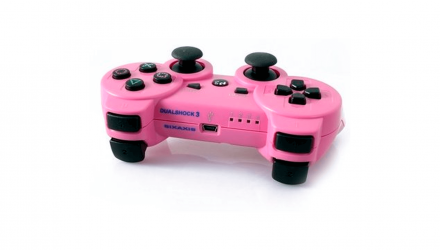 Геймпад Бездротовий RMC PlayStation 3 Pink Новий - Retromagaz, image 3
